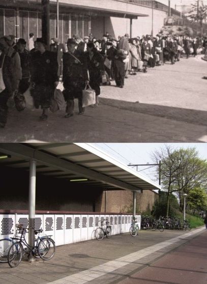 deportaties op station Muiderpoort, ca '44-'45